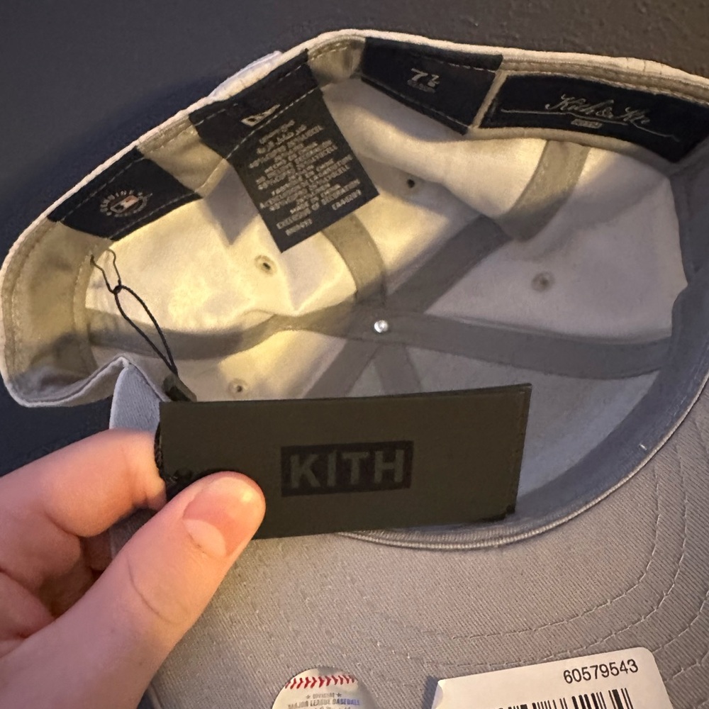 NWT Kith x New Era NY Yankees hat 7 7/8 fitted - Picture 7 of 8